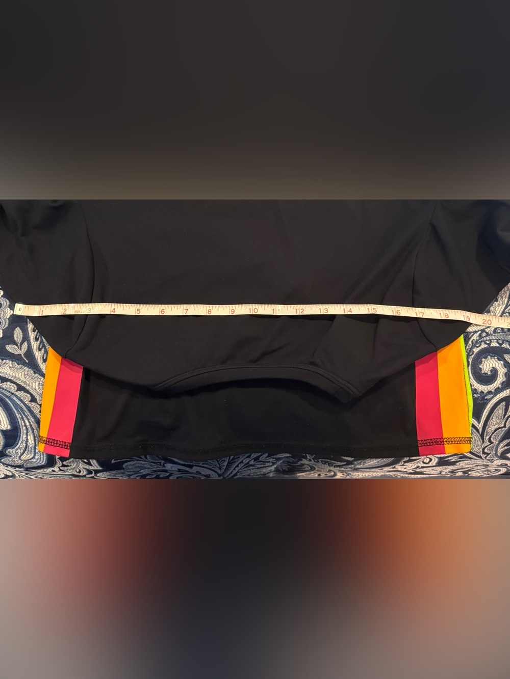 New York & Company Black Joggers with Rainbow Side Stripe - Picture 6 of 11
